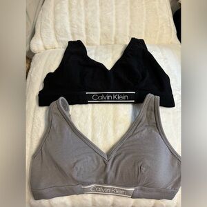Set of Two, Calvin Klein Bralettes!
